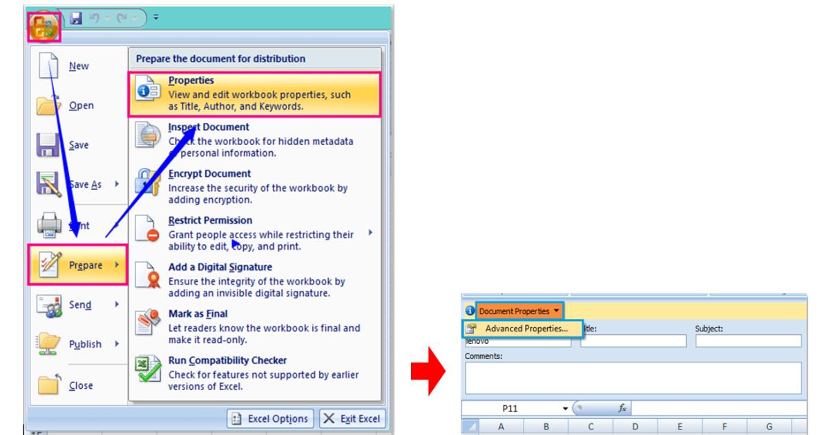 Hướng dẫn tự động cập nhật thời gian edit file Excel gần nhất